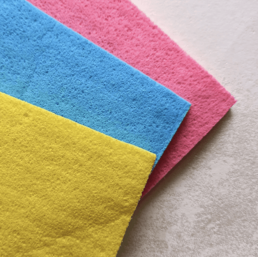 3Pcs Pack of Reusable Cellulose Wipes - Eco-Friendly Cleaning Solution - Image 2